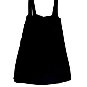 Zara square neckline sleeveless dress